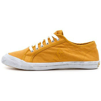 Le Coq Sportif Chaussure Deauville Summer Mixte Jaune - Chaussures Baskets Basses Femme